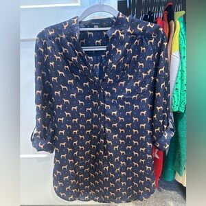 Dog Blouse — Vizsla / Pointer!